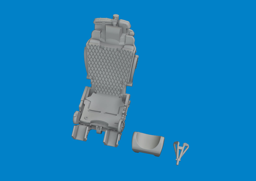 Eduard Brassin ED672417 Mikoyan MiG-21 seat 3D-Printed 1:72