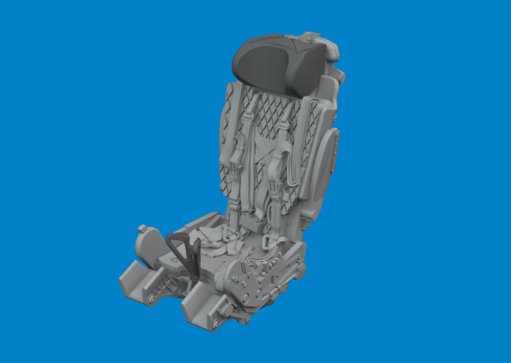 Eduard Brassin ED672418 Mikoyan MiG-21 seat with integral belts 3D-Printed 1:72