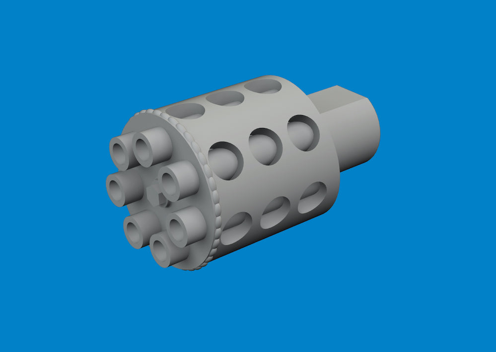 Eduard Brassin ED672421 1:72 A-10C Thunderbolt II Rotary Gun Flash Suppressor