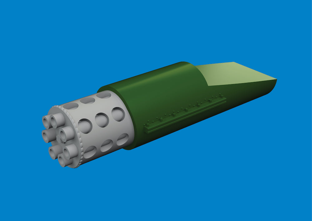 Eduard Brassin ED672421 1:72 A-10C Thunderbolt II Rotary Gun Flash Suppressor
