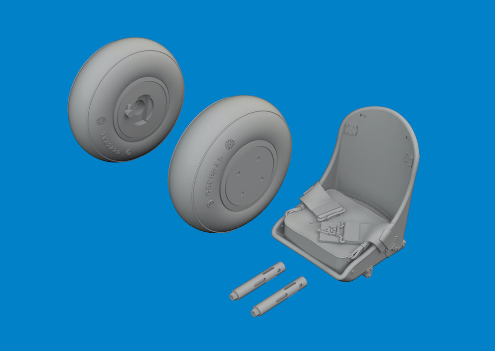 Eduard Brassin ED672422 1:72 Curtiss H-75 A1/A2 / P-36 upgrade set