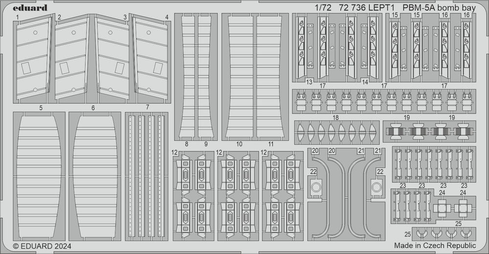 Eduard ED72736 Martin PBM-5A Mariner bomb bay 1:72