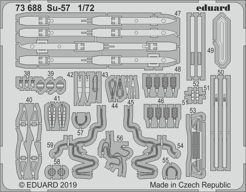 Eduard ED73688 1:72 Sukhoi Su-57 Frazor