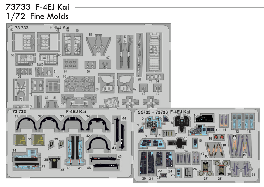 Eduard ED73733 1:72 McDonnell F-4EJ Phantom Kai