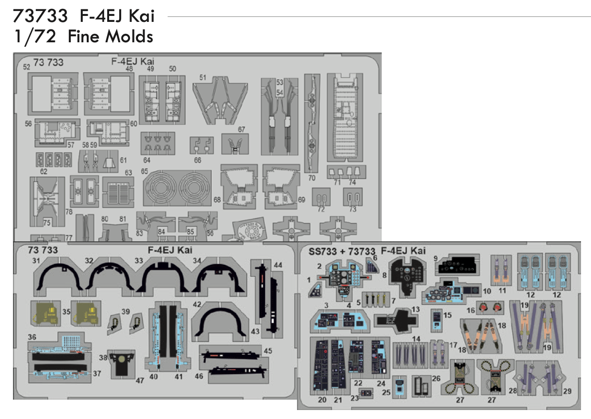 Eduard ED73733 1:72 McDonnell F-4EJ Phantom Kai