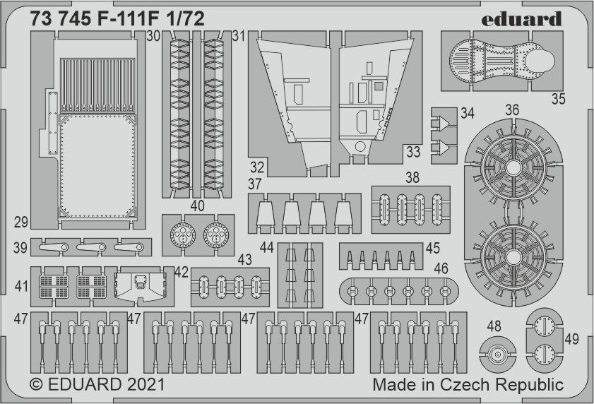 Eduard ED73745 1:72 General-Dynamics F-111F