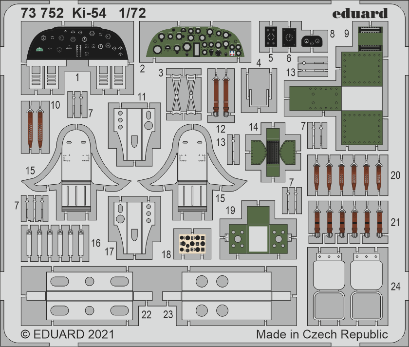 Eduard ED73752 1:72 Tachikawa Ki-54