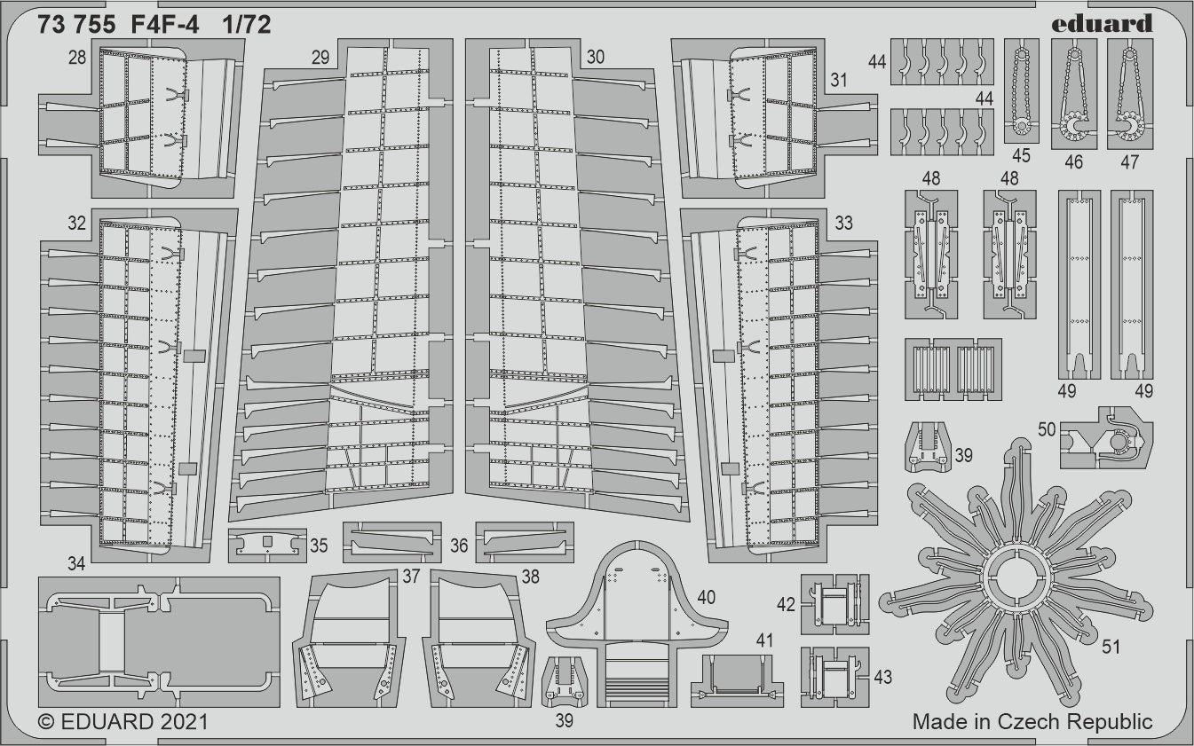 Eduard ED73755 1:72 Grumman F4F-4 Wildcat