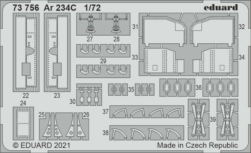 Eduard ED73756 1:72 Arado Ar-234C