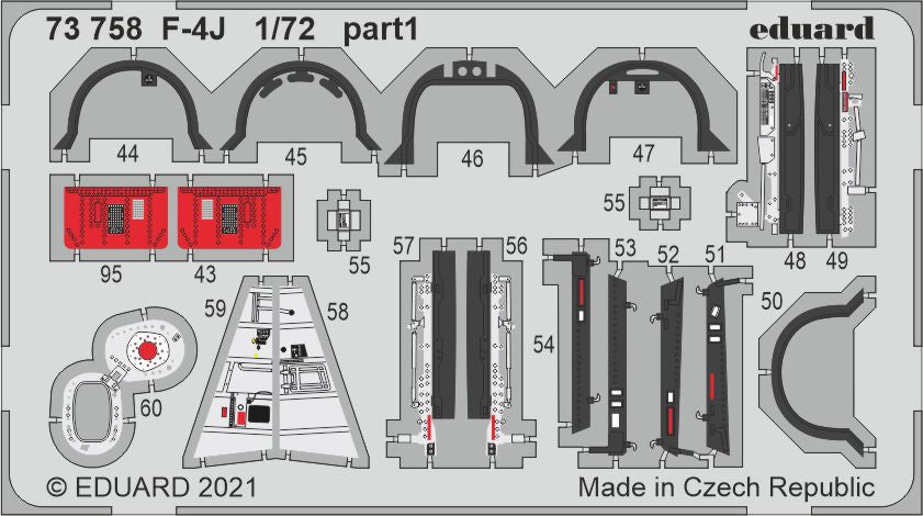 Eduard ED73758 1:72 McDonnell F-4J Phantom