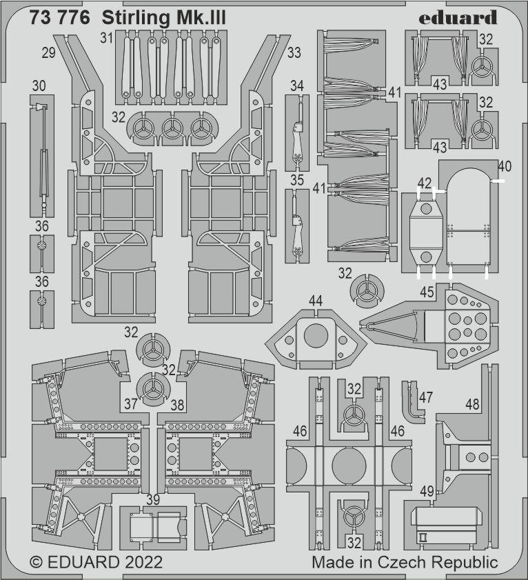 Eduard ED73776 1:72 Short Stirling Mk.III