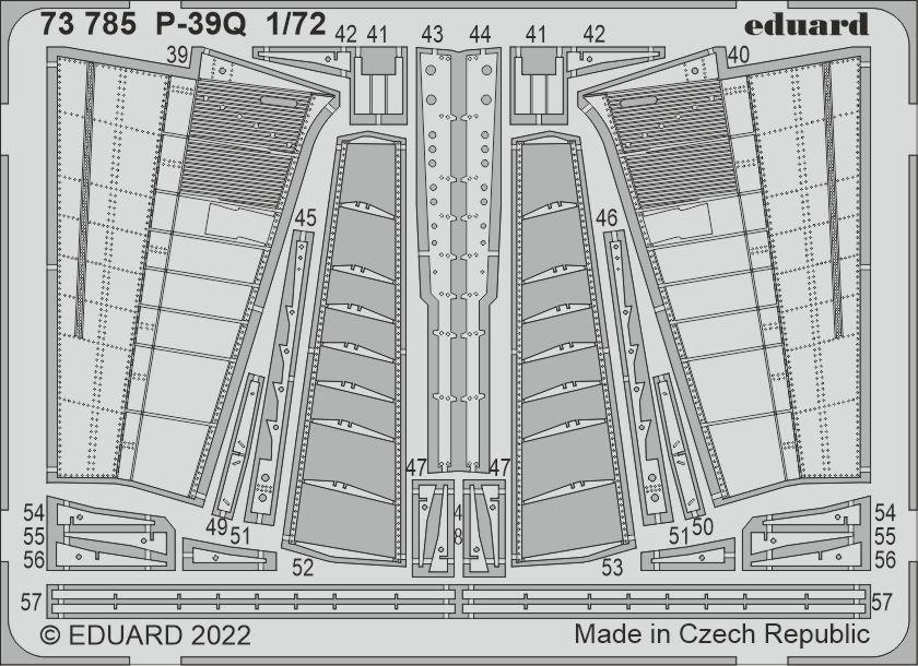 Eduard ED73785 1:72 Bell P-39Q Airacobra