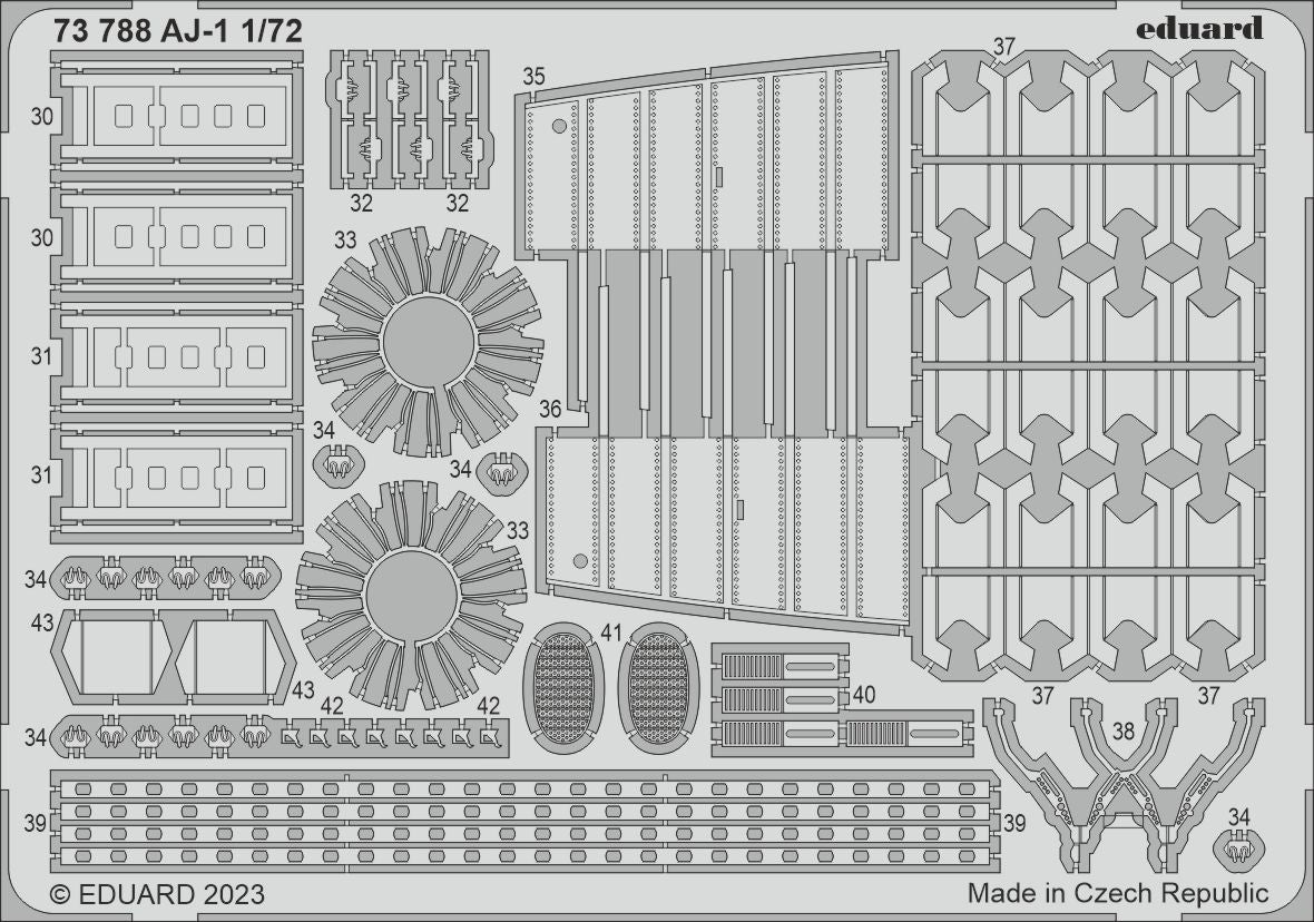 Eduard ED73788 1:72 North-American AJ-1 Savage