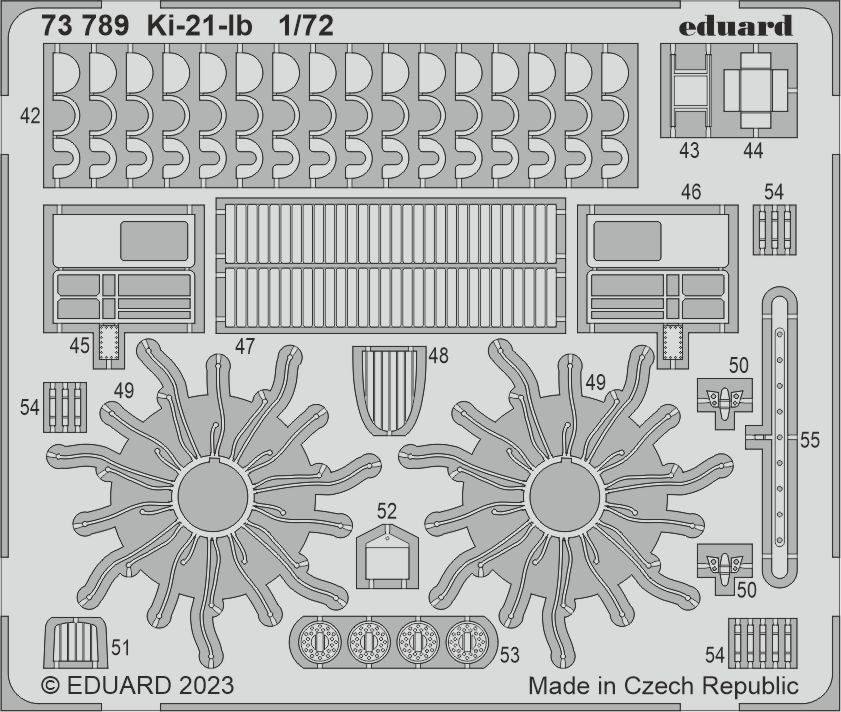 Eduard ED73789 1:72 Mitsubishi Ki-21-ib 'Sally'