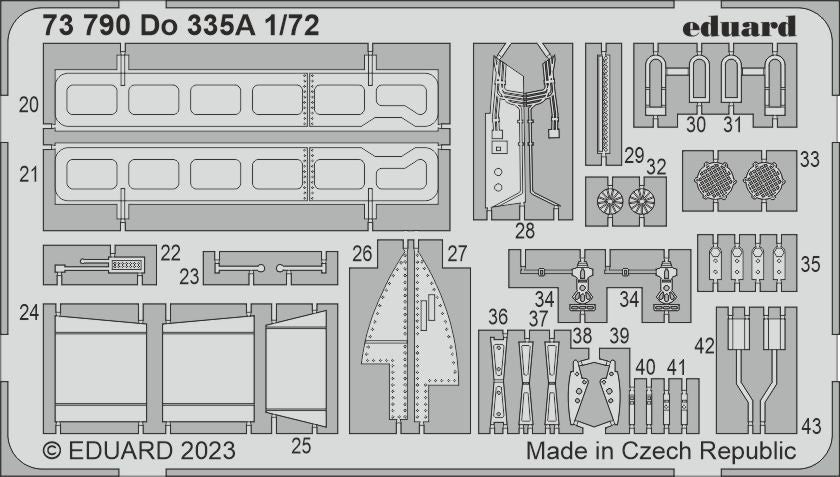 Eduard ED73790 1:72 Dornier Do-335A-0