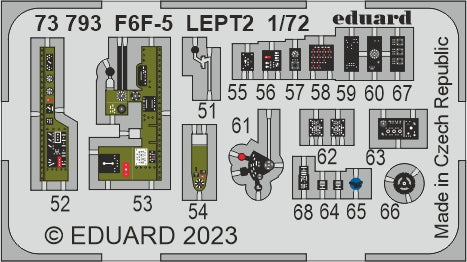 Eduard ED73793 1:72 Grumman F6F-5 Hellcat