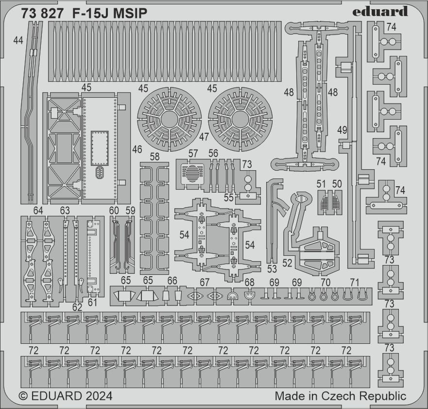 Eduard ED73827 McDonnell F-15J Eagle MSIP 1:72