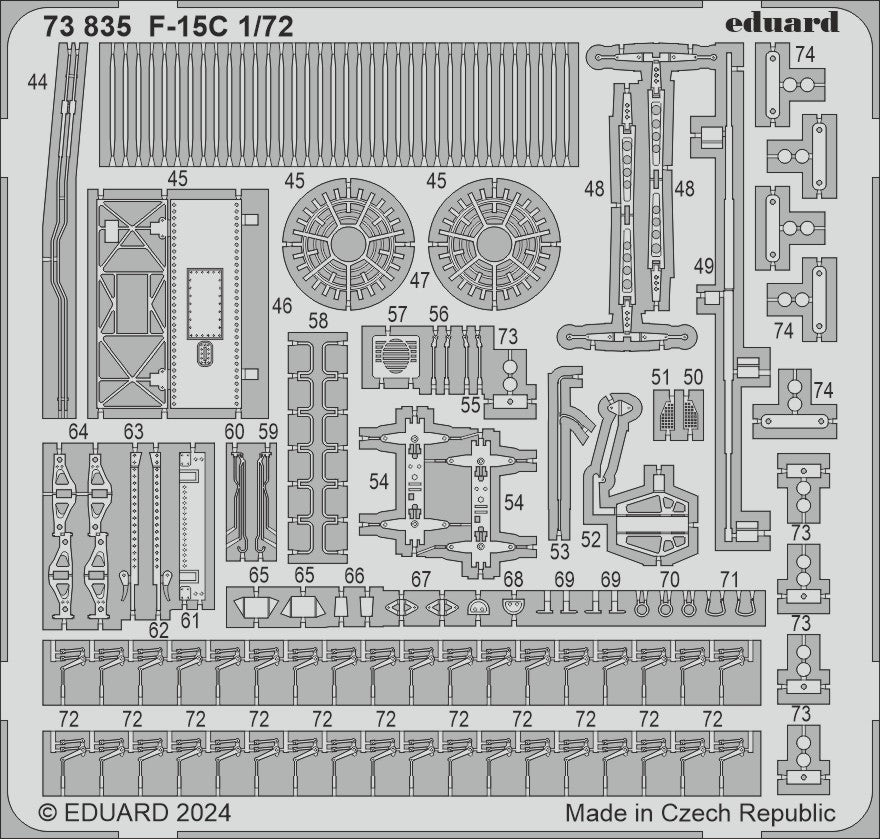 Eduard ED73835 McDonnell F-15C Eagle 1:72