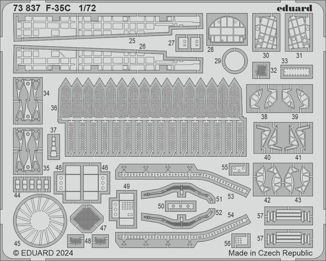 Eduard ED73837 Lockheed-Martin F-35C Lightning 1:72