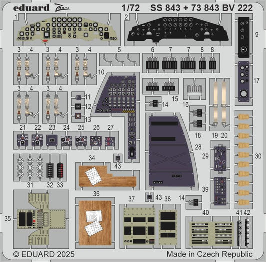 Eduard ED73843 1:72 Blohm-und-Voss Bv-222