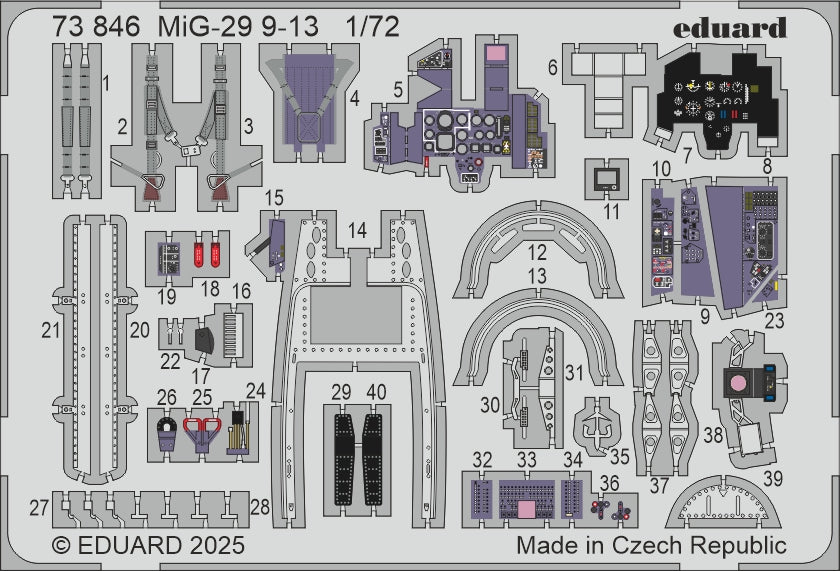 Eduard ED73846 Mikoyan MiG-29 9-13 1:72