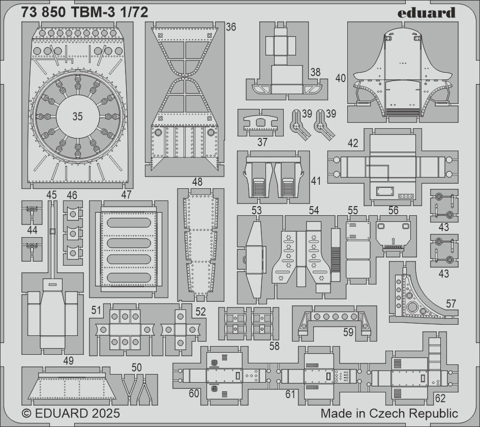 Eduard ED73850 Grumman TBM-3 Avenger 1:72