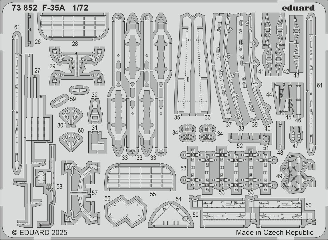 Eduard ED73852 Lockheed-Martin F-35A Lightning II 1:72