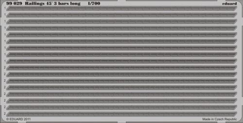 Eduard ED99029 1:700 Railings 45' 3 bars long
