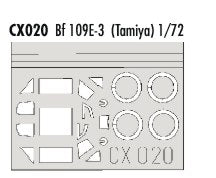 Eduard EDCX020 1:72 Messerschmitt Bf-109E-3