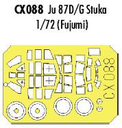 Eduard EDCX088 1:72 Junkers Ju-87D-1/ Ju-87G-2 'Stuka'