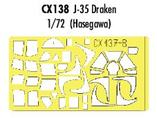 Eduard EDCX138 1:72 Saab J-35 'Draken'