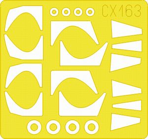 Eduard EDCX163 1:72 Panavia Tornado IDS/GR.1 canopy frame paint mask