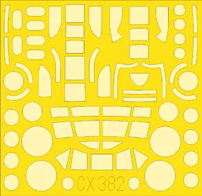 Eduard EDCX382 1:72 Martin PBM-5A Mariner [PBM-5A] canopy frame paint mask