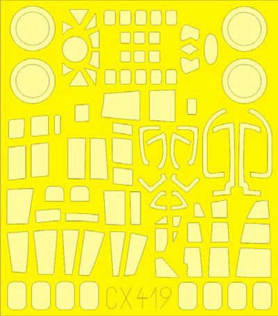 Eduard EDCX419 1:72 Heinkel He-111P-2 canopy frame paint mask