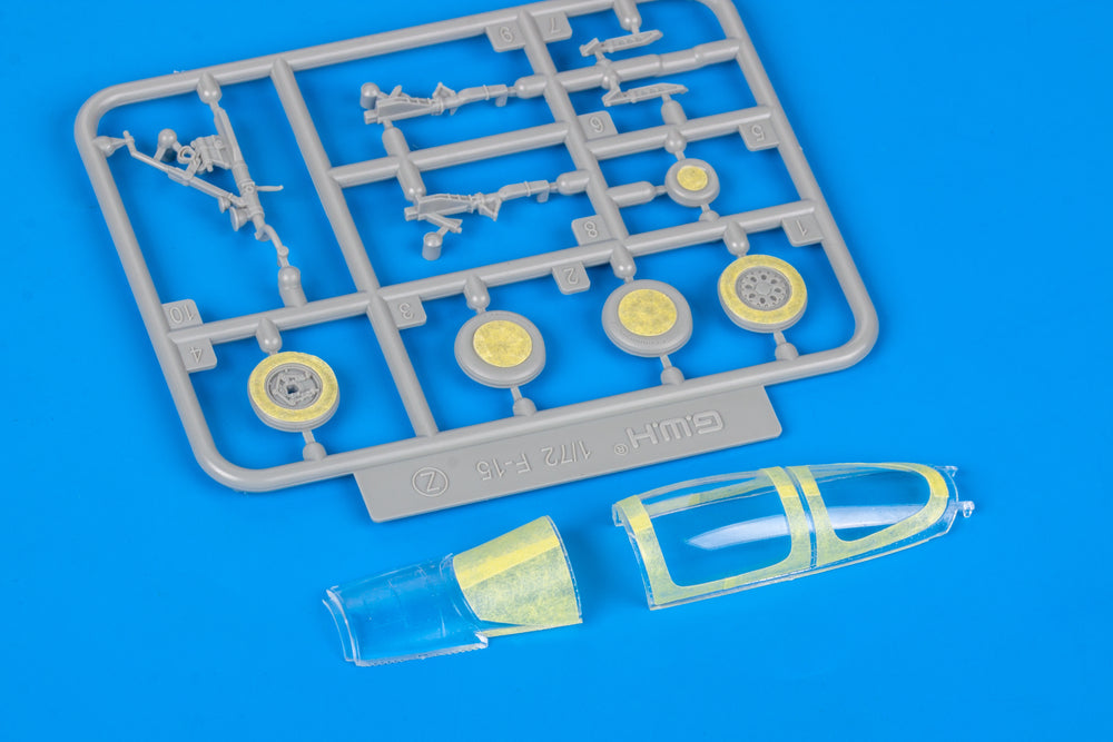 Eduard EDCX564 1:72 McDonnell F-15J Eagle canopy frame paint mask