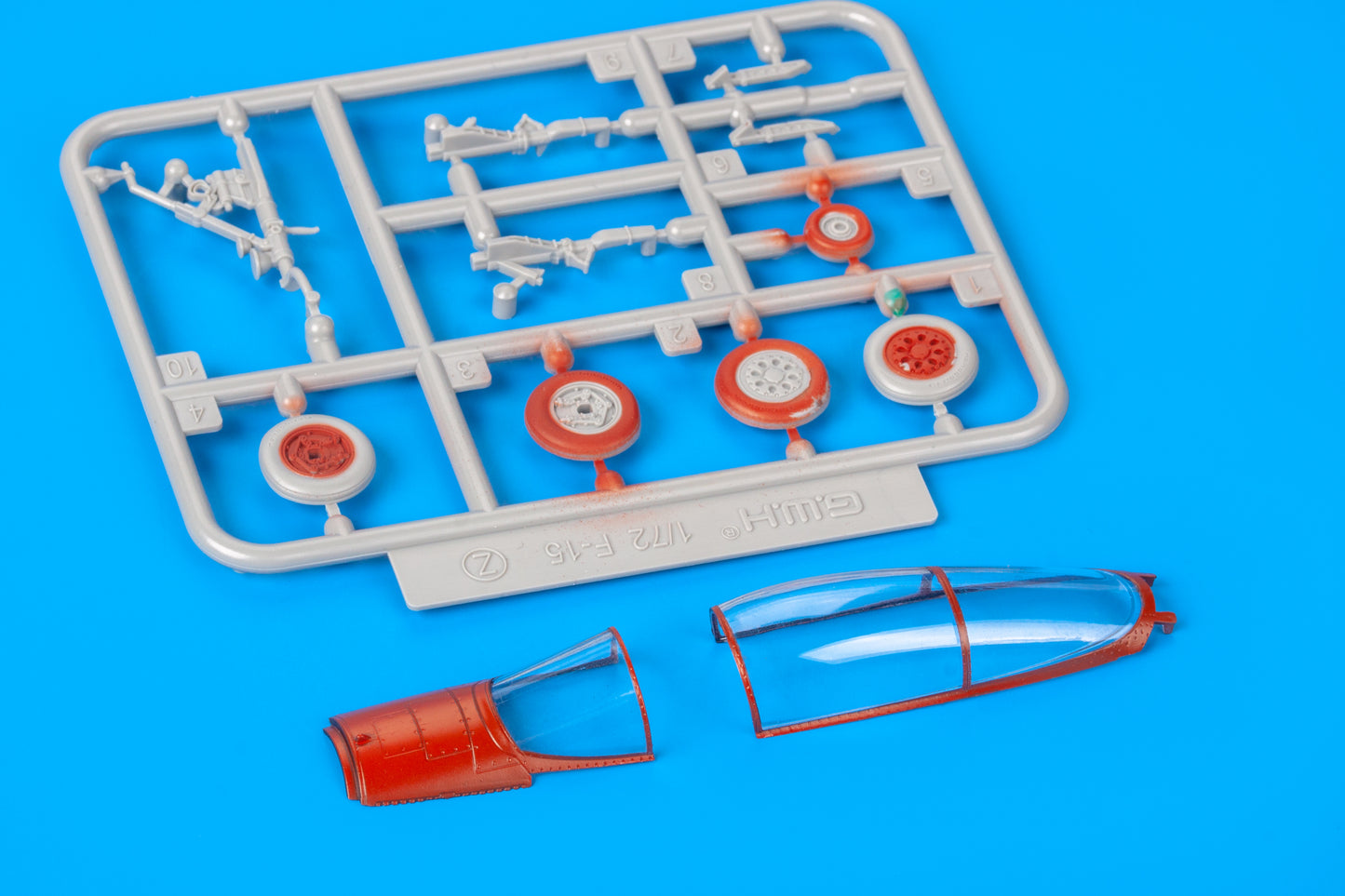 Eduard EDCX564 1:72 McDonnell F-15J Eagle canopy frame paint mask