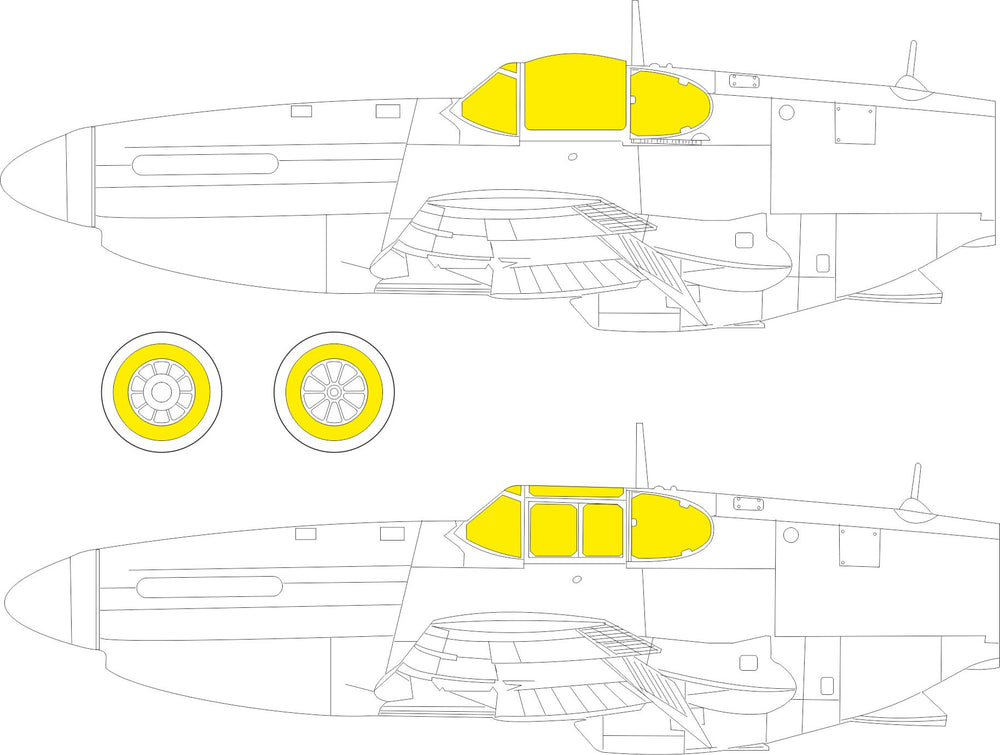 Eduard EDCX620 1:72 North-American P-51B/P-51C Mustang