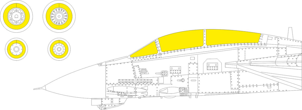 Eduard EDCX647 1:72 Grumman F-14B Tomcat