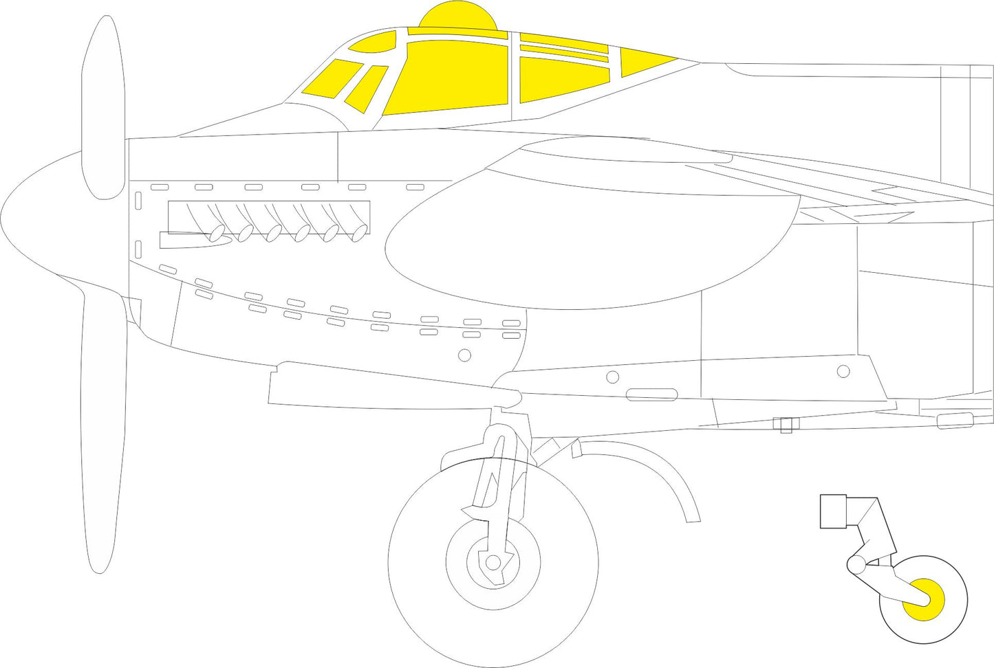 Eduard EDCX649 1:72 de Havilland Mosquito PR.XVI