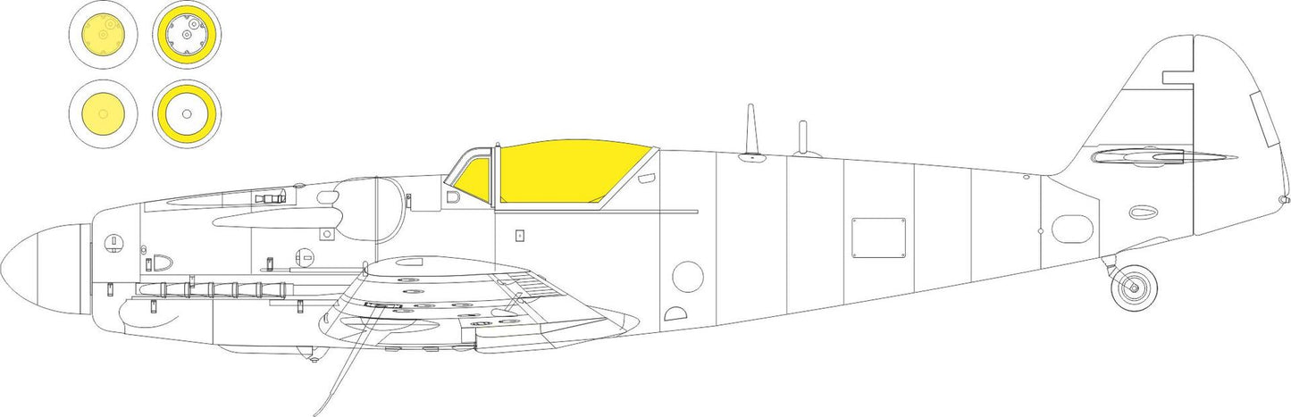 Eduard EDCX652 1:72 Avia S-199 bubble canopy Weekend