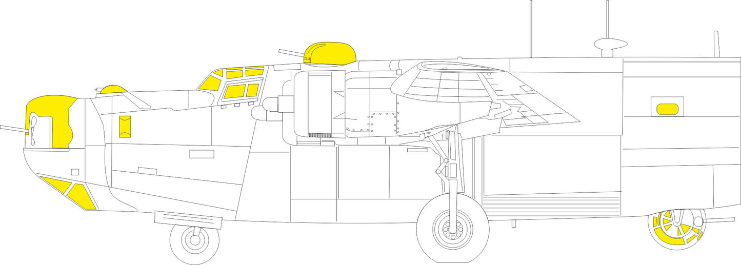 Eduard EDCX667 1:72 Consolidated B-24H Liberator