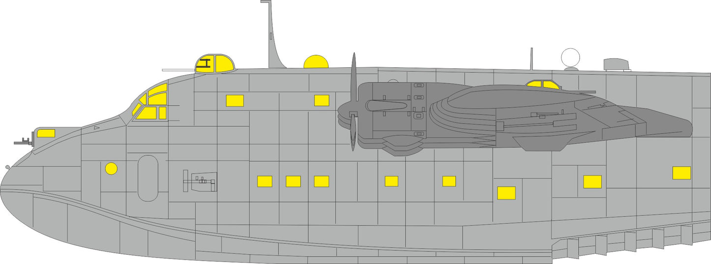 Eduard EDCX684 Blohm-und-Voss Bv-222 1:72