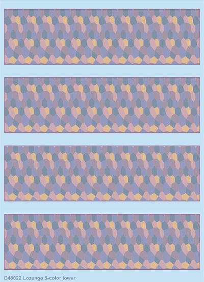 Eduard EDD48023 1:48 Lozenge 5-color lower
