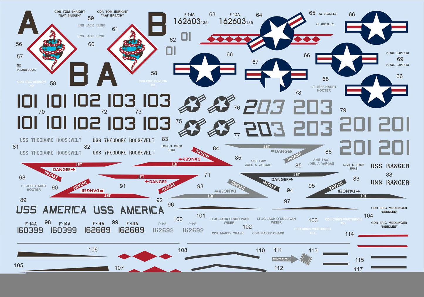 Eduard EDD48104 1:48 Grumman F-14A Tomcat Desert Storm