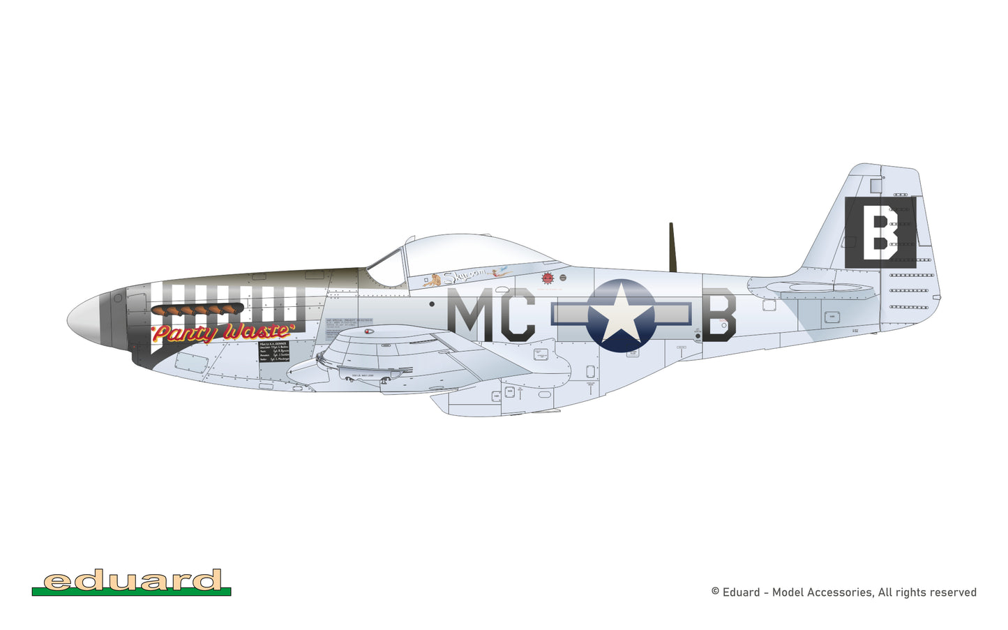 Eduard EDD72053 North-American P-51D-5 "8th AF" 1:72