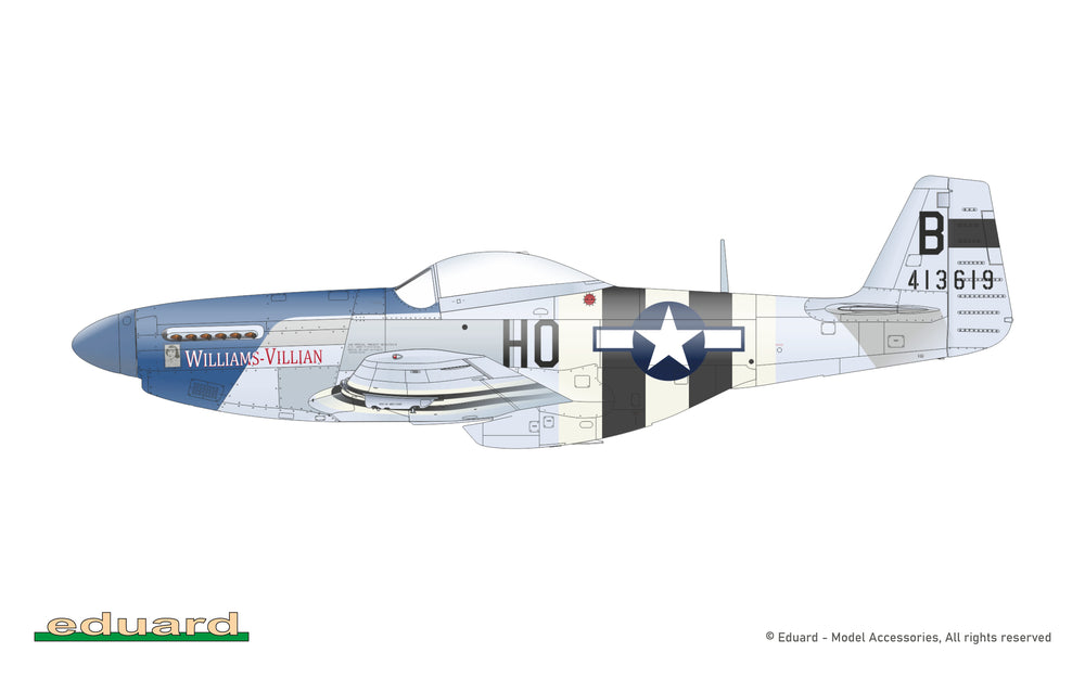 Eduard EDD72053 North-American P-51D-5 "8th AF" 1:72