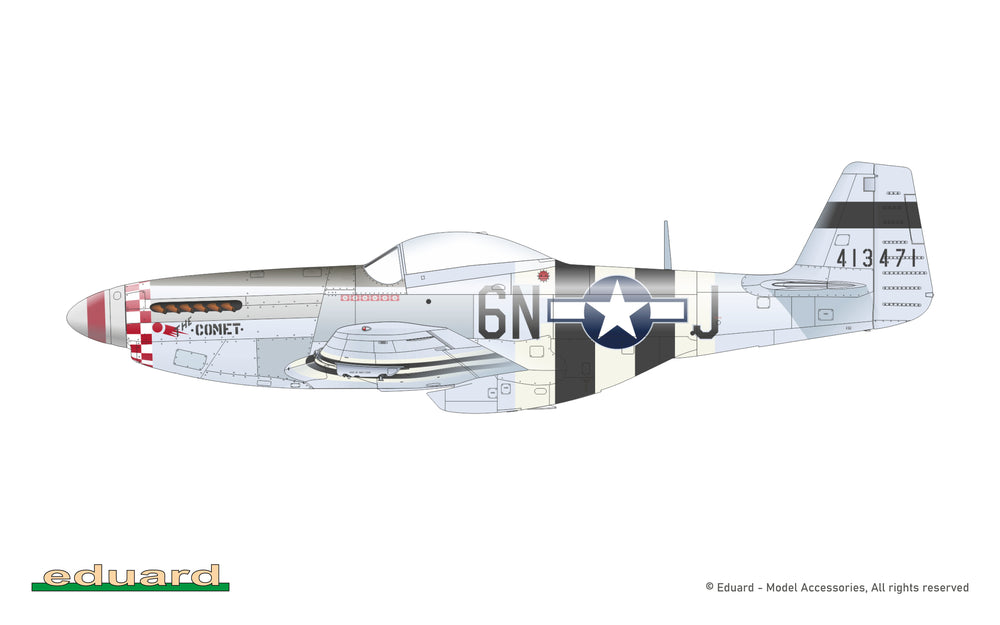 Eduard EDD72053 North-American P-51D-5 "8th AF" 1:72