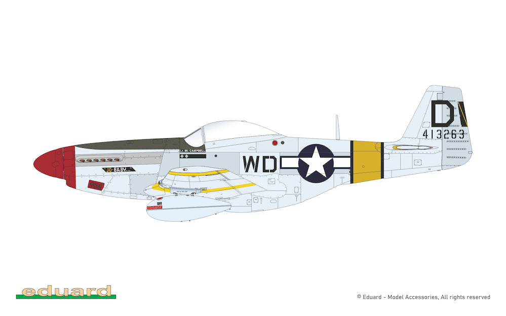 Eduard EDD72054 North-American P-51D-5 "15th AF" 1:72