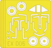 Eduard EDEX005 1:48 Focke-Wulf Fw-190D canopy and wheels