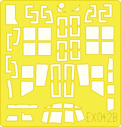 Eduard EDEX042 1:48 Junkers Ju-88A-4 canopy and wheels